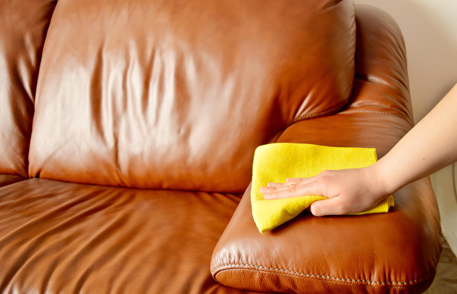 How Do I Clean A Faux Leather Sofa?