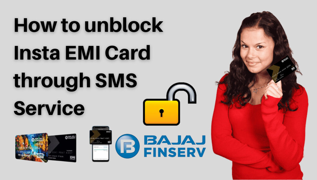 unblock Insta EMI Card through SMS