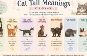 Cat Tail Meanings Explained: What 10 Common Tail Positions, Movements, and Shapes Reveal About Your Cat’s Mood and Behavior Cat Tail Meanings