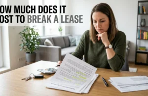 How Much Does It Cost to Break a Lease? Complete Guide to Early Termination Fees, Remaining Rent, Penalties, and Ways to Save Money How Much Does It Cost to Break a Lease